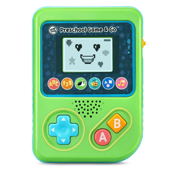 LeapFrog® Preschool Game & Go Handheld Video Game Toy - English Version, 2+ Yrs
