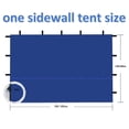 thumbnail image 2 of Mosiee For Instant Canopy Tent Sidewalls For 10X10 Canopy Waterproof,3 Piece Sidewalls, 2 of 6