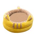 thumbnail image 2 of LSLJS Lit Rond Moderne en Peluche Douce pour Animaux de Compagnie pour Chats Ou Petits Chiens, Mini Lit pour Chien de Taille Moyenne Cat Bed Autochauffant Automne Hiver Intérieur pour Somnoler Dormir Douillet Minou Teddy Kennel, 2 of 2