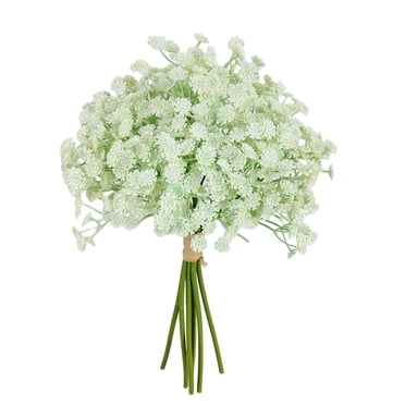 Mainstays Bottillon de Gypsophile Artificielle Blanc pour Intérieur, Hauteur 40,6 cm (16 po).