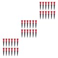 thumbnail image 3 of Langgg Pack de 12 pour les Tees de Golf Balle en Plastique Support Stable Réutilisable Entraînement Sportif Intérieur de Golf en Plein Air pour les Golfeurs Rouge 76mm 3Set, 3 of 6