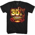 thumbnail image 1 of Street Fighter Video Martial Arts Arcade Game 30th Color Logo Adult T-Shirt Tee, 1 of 2