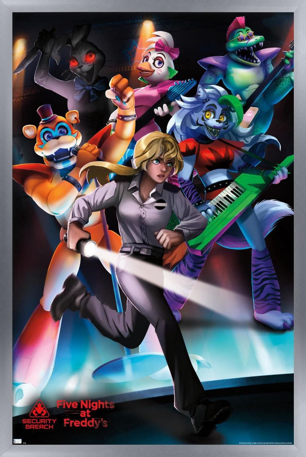Five Nights at Freddy's: Security Breach - Group Wall Poster