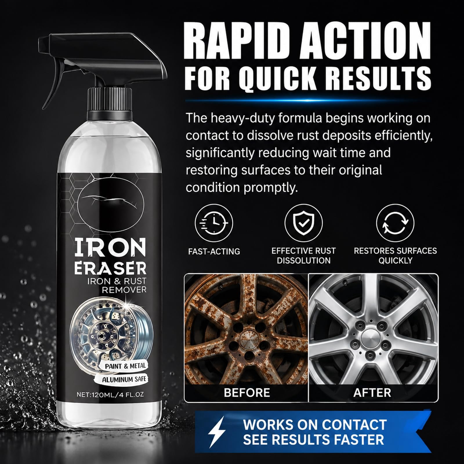 Iron Rust Remover Spray 120ml