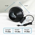 thumbnail image 3 of Hurricane 6" Commercial Grade Inline Wall Fan For Ventilation Use (2 Pack), 3 of 12