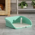 thumbnail image 2 of Pet Training Toilet Urinal Dog Litter Tray Keep Dogs Bedpan Paws and Floors Clean L Green, 2 of 9