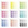 thumbnail image 3 of Monolike Autocollants Ronds - Autocollants Round Dot Solides Petite Taille Ensemble 9 Types d'Autocollants 18 Feuilles, 3 of 4