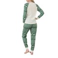 thumbnail image 4 of Opperiaya Vêtements de Nuit Parent-Enfant Xmas Col Rond Hauts Pantalons / Combinaison, 4 of 5