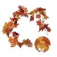 thumbnail image 1 of Artificial Maple Leaf, Household Autumn Maple Leaf Garland  for  Double Maple Leaf Rattan Type A,Two Leaf Maple Leaf 7 Leaf ,Double Maple Leaf Rattan Type C, 1 of 8