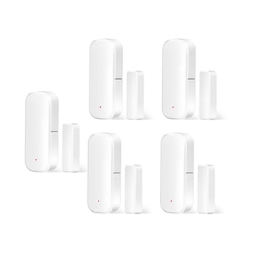 Tuya ZigBee Capteur de Porte Intelligent Détecteurs d'Ouverture et de Fermeture de Porte Sécurité Maison Intelligente Protection Contrôle via Alexa Home