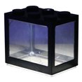 thumbnail image 1 of Mini Aquarium Kit Cute Puzzle Design Fish Breeding Box Mini Fish Tank with Light, 1 of 10