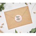 thumbnail image 3 of Darling Souvenir 45 Pcs DIY Round Floral Personalized Save The Date Stickers-1.6 Inches, 3 of 4