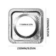 thumbnail image 3 of Gas Stove Cover 20Pc/30Pc/50Pc Circular Thick Gas Stove Oil Proof Pad Gas Stove Protection Sticker Kitchen Circular Stove Cover Tin Foil Ring Aluminum Foil Stove, 3 of 8