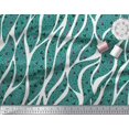 thumbnail image 3 of Soimoi Poly Georgette Fabric Heart,Dot & Leaves Decor Fabric Printed Yard 52 Inch Wide, 3 of 3