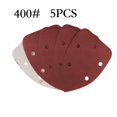 thumbnail image 1 of 5 Pcs 140*98mm Sandpaper Triangle Hook & Loop Abrasive Sanding Disc Grit 40-1000, 1 of 7