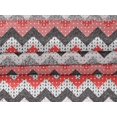 thumbnail image 5 of oneOone Velvet Light Red Fabric Chevron Fabric For Sewing Printed Craft Fabric By The Yard 58 Inch Wide-RL, 5 of 5