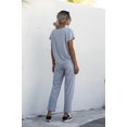 thumbnail image 2 of Nouveaux Ensembles Assortis pour Femmes Pantalon Long Ensembles Décontractés Design Original Col Rond Vêtements de Couleur Unie, 2 of 2