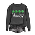 thumbnail image 2 of Saint Patrick Shirt Chandail à Col Rond pour Femmes Imprimé Fête de la Saint-Patrick à Manches Longues Fête de la Saint-Patrick Shirt, 2 of 4