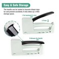 thumbnail image 3 of Upholstery Staple Gun, 3 In 1 Plastic Stapler Gun With 800 Staples For Wood, Upholstery, Carpentry, Decoration DIY, 3 of 7
