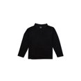 thumbnail image 2 of Men's Adaptive Open Back Polo Black Full Sleeves T-Shirt, 2 of 5