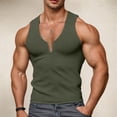 thumbnail image 2 of Men's V Neck Tank Tops Sleeveless Undershirt for Summer Casual Wear, 2 of 5