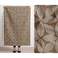 thumbnail image 3 of Soimoi 56 Inch Wide Polyester Canvas Fabric By 2 Yard - Geometric Theme - Brown - Water-Resistant Outdoor & Upholstery Material, 3 of 7