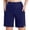 Navy, variant on Women's 7" Swim Board Shorts with Pockets Quick Dry High Waisted Tummy Control Swimsuit Bottom Swim Trunks for Women