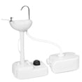thumbnail image 1 of Costway Lavabo Portable de Camping Station de Lavage à la Main Support de Bassine avec Réservoir de 4,5 Gallons, 1 of 10