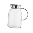thumbnail image 4 of Abbracc Glass Pitcher Container Fridge Water Jug for Cold or Hot Beverage Milk Juice 1.5L, 4 of 9