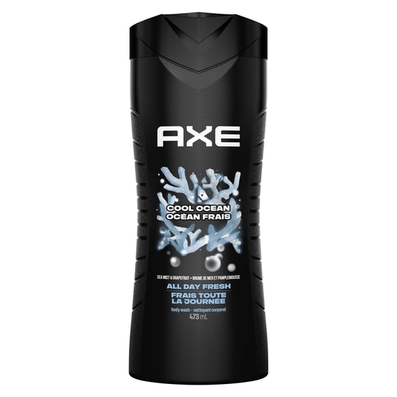 AXE Body Wash Sea Mist & Grapefruit All Day Fresh Cool Ocean, 473 ml
