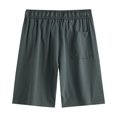 thumbnail image 3 of Yuzhih Casual Shorts for Men Color Block Drawstring Summer Athletic Shorts with Pockets Quick Dry Lightweight Beach Vacation Shorts, 3 of 6
