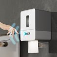 thumbnail image 4 of Papier Hygiénique, Distributeur de Papier Hygiénique Mural à Induction Intelligente Boîte à Mouchoirs Automatique Distributeur de Papier Toilette Toilette Machine à Mouchoirs Boîte de Mouchoirs, 4 of 9