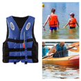 thumbnail image 2 of S SERENABLE 360 degree Reflective Life Jacket Swimwear Swim Vest for Floating Kayaking Rafting L Blue, 2 of 9