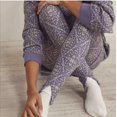 thumbnail image 1 of Free People Early Night Thermal Pyjama Leggings Lavender ( M ), 1 of 2