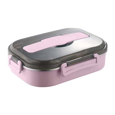 Dvkptbk Lunch Box 304 Stainless Steel Compartment Lunch Box Thickened Insulation Heating Fast Food Box Students Work Travellers Lunch Box Camping Essentials