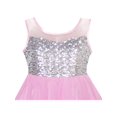 thumbnail image 4 of Flower Girls Dress Sequin Mesh Hi-lo Wedding Pageant Birthday 12 Years, 4 of 4
