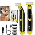 thumbnail image 1 of Summer Savings Clearance! Gspmoly Men'S Shaving Kit, Wet and Dry Electric Shaver Whole Body Water Washed Beard Trimming Shaver Electric Shaver for Men, 1 of 9