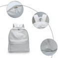 thumbnail image 4 of Zicac Sac à Dos en Toile Unisexe DIY Sac à Dos Cartable (Blanc Naturel), 4 of 4
