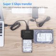 thumbnail image 2 of USB 3.0 to IDE & SATA Converter External Hard Drive Adapter Kit 2.5"/3.5" Cable, 2 of 10