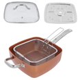 thumbnail image 2 of VIFERR Acier Inoxydable 4 pièces/Ensemble poêle à Frire antiadhésive Casserole multifonctionnelle Fournitures de Cuisine, 2 of 14