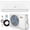 White, variant on Costway 9100BTU Wifi Enabled Mini Split AC 20.5 SEER2115V Inverter Air Conditioner White