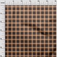thumbnail image 3 of oneOone Velvet Rose Brown Fabric Tartan Sewing Craft Projects Fabric Prints By Yard 58 Inch Wide, 3 of 4