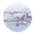 thumbnail image 4 of Chinese Style Oiled Paper Umbrella Decoration Ancient Dance Umbrella for Wedding Style B, 4 of 9