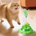 thumbnail image 4 of Interactive Cat Tower Toy with Detachable Tracks and Exercise Puzzle Featuring Teasing Feather for Indoor, 4 of 5