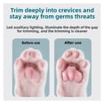 thumbnail image 4 of Smart Waterproof Pet Hair Shaver Dog Foot Shaver Cat Hair Removal Electric Clipper Local Trimmer, 4 of 10