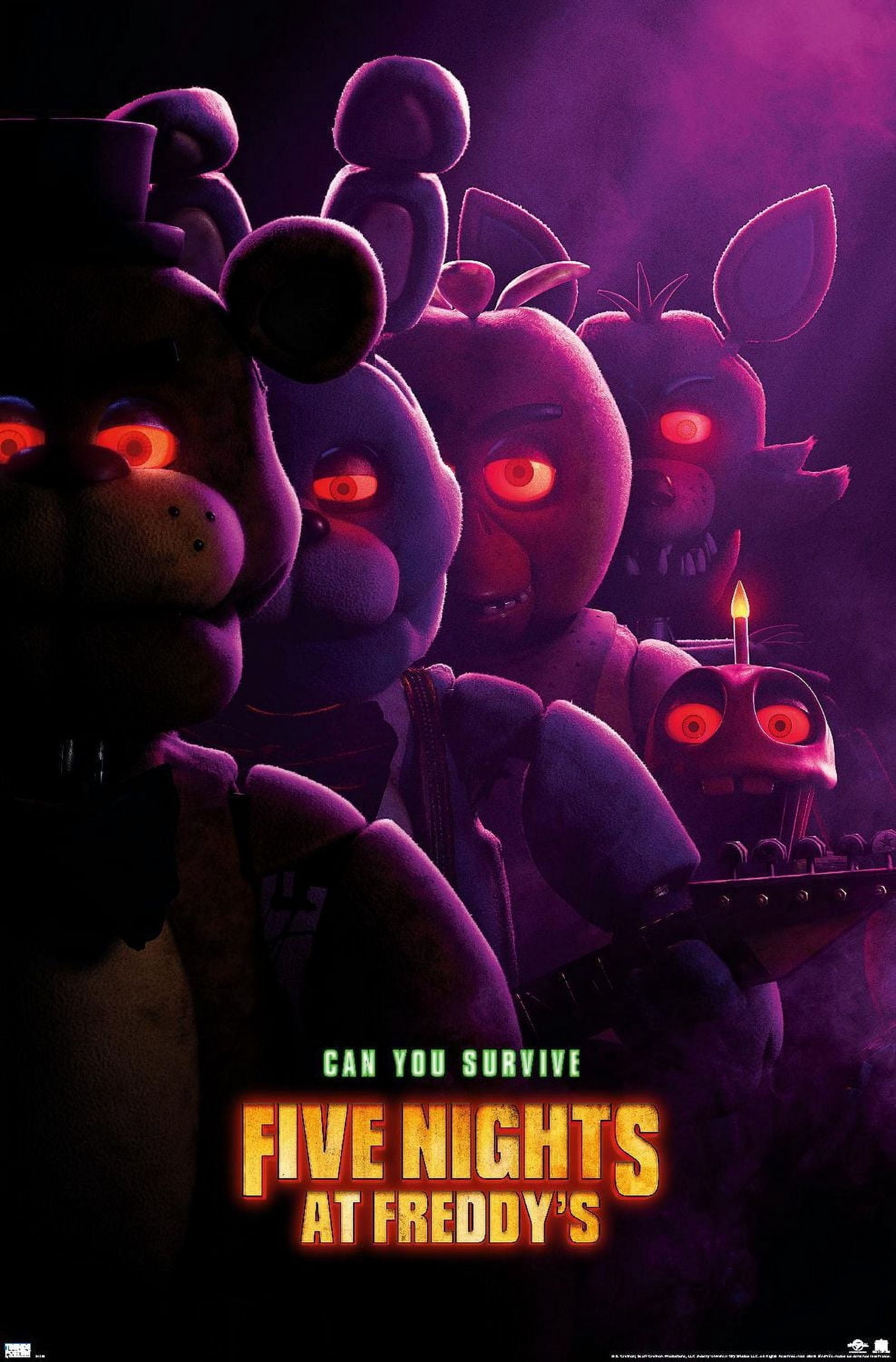 Five Nights at Freddy's Movie - Teaser One Sheet Wall Poster, 22.375" x 34"
