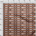 thumbnail image 2 of oneOone Tissu Flex en Coton à Rayures Ikat Imprimé Tissu 1 Yard 40 Pouces de Large, 2 of 4