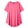 thumbnail image 2 of T-shirt à encolure bateau Lane Bryant Plus pour femmes, 2 of 2
