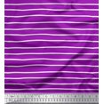 thumbnail image 1 of Soimoi Purple Rayon Fabric Vertical Stripe Decor Fabric Printed Yard 42 Inch Wide, 1 of 5