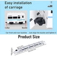 thumbnail image 3 of Electric Universal Simulation High Speed Railway Harmony Train Toy Toy Train Educational Toys Freely Assembled Model Train Set Electric Train Set Train Games Gifts For Boys Gi, 3 of 8